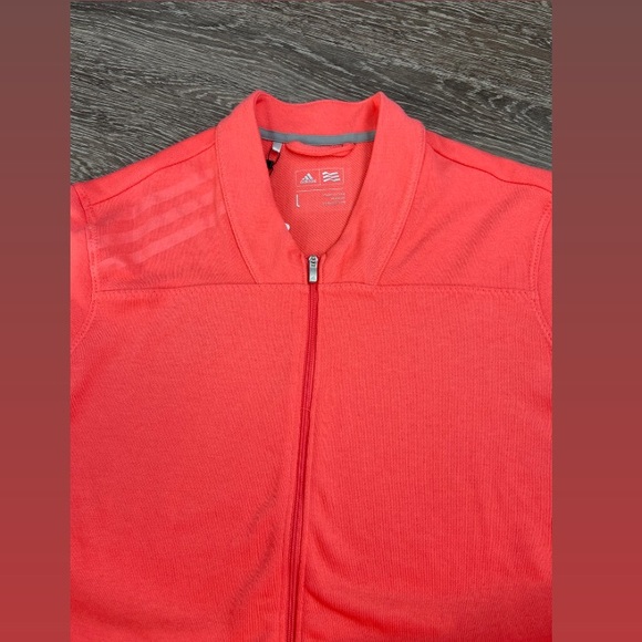 Neon Peach Adidas Cardigan/Jacket.❗️NEVER USED❗️🔥 - Picture 2 of 6